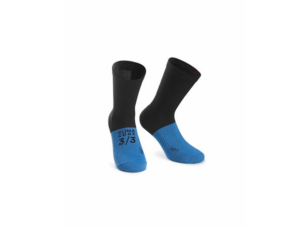 Assos Ultraz Vinter Sykkelsokk 0 Sokk for kalde forhold - BlackSeries 