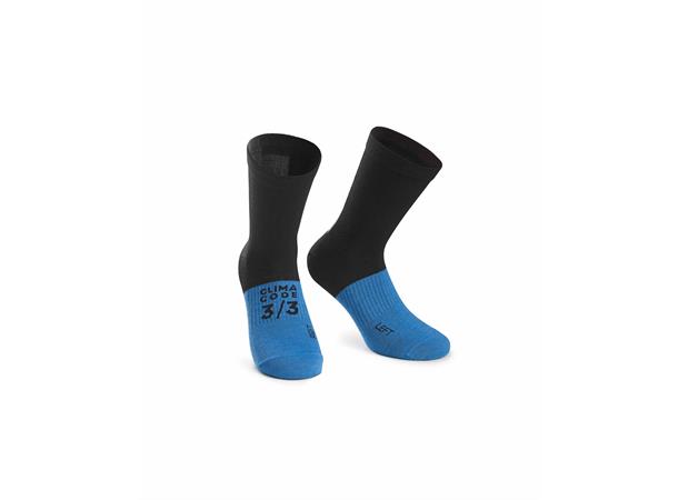 Assos Ultraz Vinter Sykkelsokk 0 Sokk for kalde forhold - BlackSeries