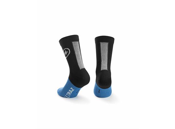 Assos Ultraz Vinter Sykkelsokk 0 Sokk for kalde forhold - BlackSeries 