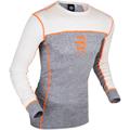 D&#230;hlie Performance-Tech LS Tr&#248;ye Hr XXL Lett baselayer Light Grey Melange