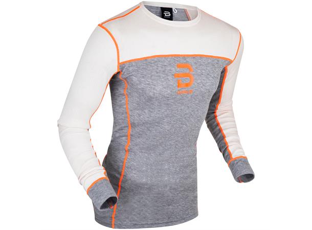 Dæhlie Performance-Tech LS Trøye Hr XXL Lett baselayer Light Grey Melange 