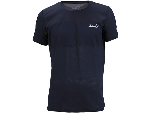 Swix Motion Performance T-skjorte Herre Hurtigtørkende og komfortabel Dark navy