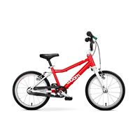 Woom 3 16" Barnesykkel 4-6 år Rød Lett og stabil sykkel til barn