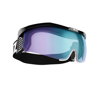 Bliz Active Proflip Max Brille Skibrille med justerbar skjerm, Sort