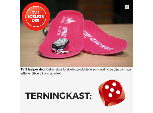 HeatX Varmesåler 38-40 Batterioppvarmet såle 