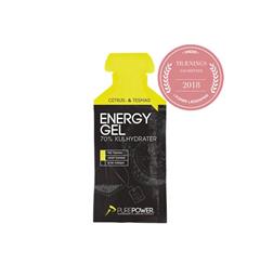 PurePower Energy Gel Sitron Te/ Grønn Te Energigel til trening og konkurranse 40g