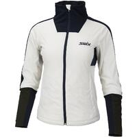Swix Blizzard XC Jakke Dame L Varm langrennsjakke Snow white