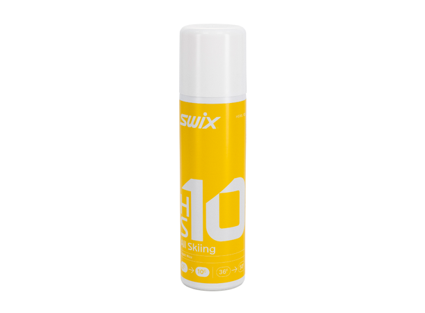 Swix HS10 Liq. Gul, +2°C/+10°C 125ml Flytende fluorfri glider trening/konkur 