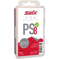 Swix PS8 Rød glider, -4°C/+4°C, 60g Fluorfri glider til tur/trening