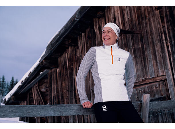 Dæhlie Half Zip Comfy Genser Dame M Varm og god mellomlags genser Snow White 