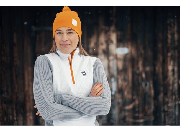 Dæhlie Half Zip Comfy Genser Dame M Varm og god mellomlags genser Snow White 