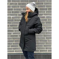 Northug Chamonix Parka Dame Varm parkas for de kalde dagene Black