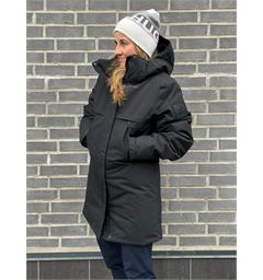 Northug Chamonix Parka Dame Varm parkas for de kalde dagene Black