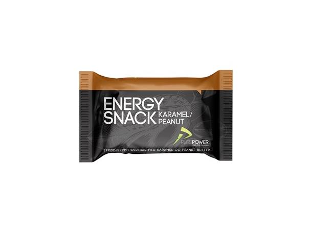 PurePower Energibar Karamel/Peanut Velsmakende energibar, 60g