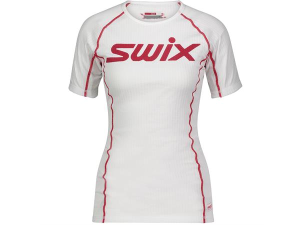 Swix RaceX bodyw SS W M Kortermet supertrøye - Bright white 