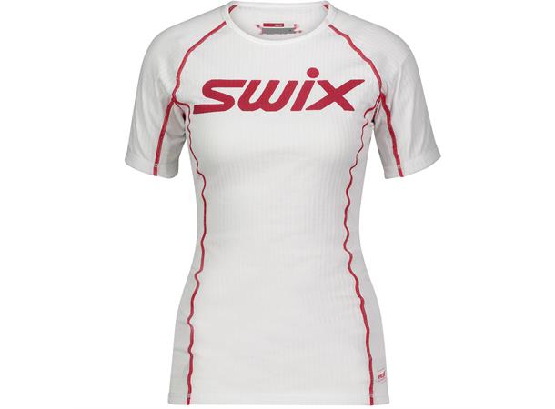 Swix RaceX bodyw SS W M Kortermet supertrøye - Bright white