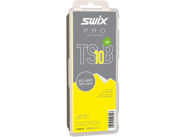 Swix TS10 Sort glider, 0°C/+10°C, 180g Fluorfri glider Racing 