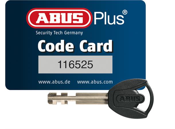 ABUS Foldbar lås 6000 Bordo Kompakt og sikker sykkellås nivå 10 90cm