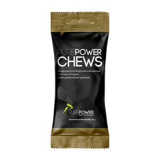 PurePower Chews Vingummi 40g Energi-vingummi med varierte smaker