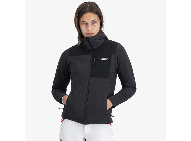 Swix Dame Surmount Stormfleece Jakke M Allsidig midt- eller ytterlag Black 