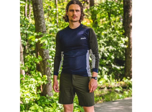 Swix Motion Adventure shorts M L Lett shorts til tur og trening DarkOlive 