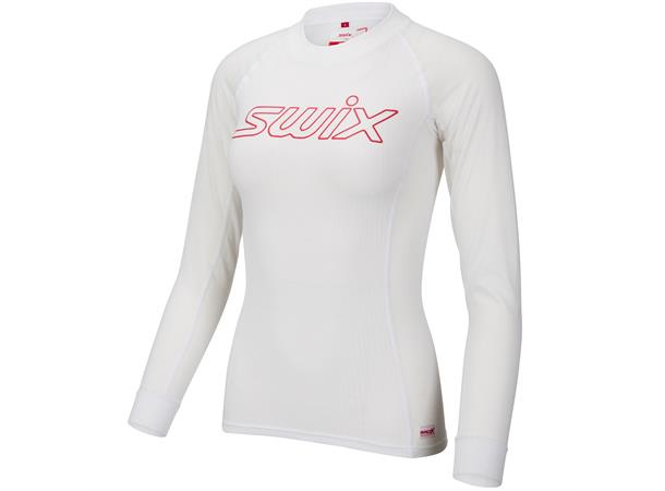 Swix RaceX Light LS Trøye Dame S Lett superundertøy til trening Hvit 
