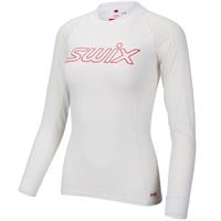 Swix RaceX Light LS Trøye Dame S Lett superundertøy til trening Hvit