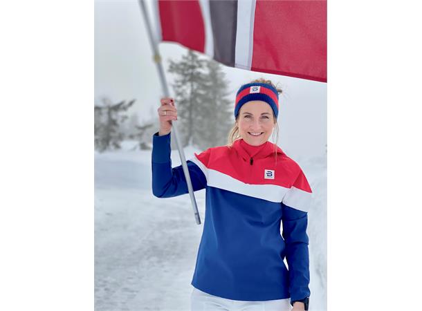 Dæhlie Kollen Anorak Dame S Teknisk anorak til dame High Risk Red 