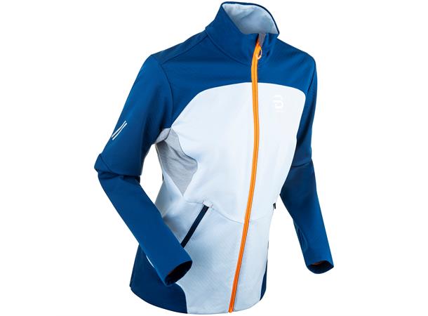 Dæhlie Supreme Wool Jakke Dame XS Teknisk langrennsjakke med ull-Cash Blue 
