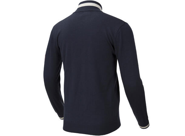 Swix Blizzard Logo Sweater Herre M Retro strikket ullgenser Dark navy 