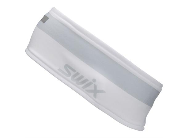 Swix Unisex Pannebånd  Motion light 58 Tynt, lett og elastisk pannebånd hvit 