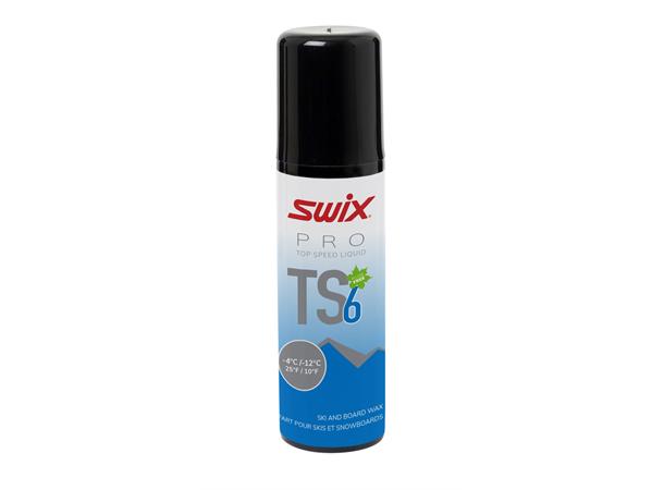 Swix TS6 Liqu. Blå, -4°C/-12°C, 50 Super flytende kaldglider for racing