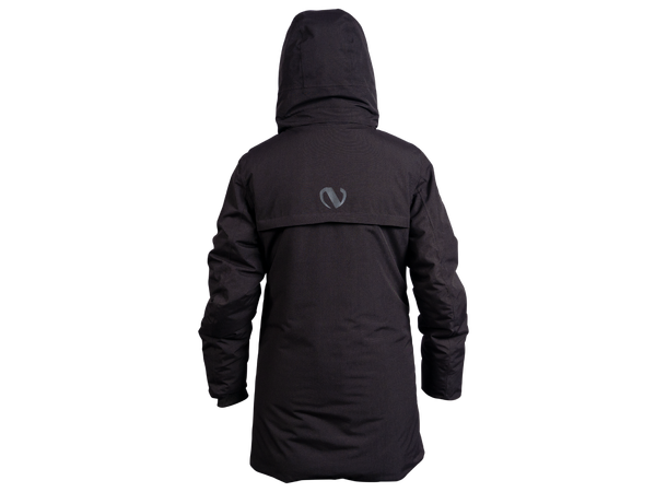 Northug Chamonix Parka Dame L Varm parkas for de kalde dagene Black 
