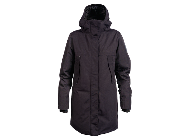 Northug Chamonix Parka Dame L Varm parkas for de kalde dagene Black 