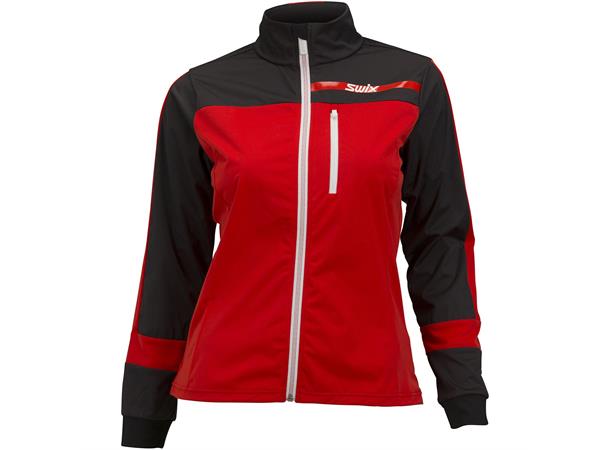 Swix Carbon Light Softshell Jakke D XS Lett og allsidig jakke - Fiery red