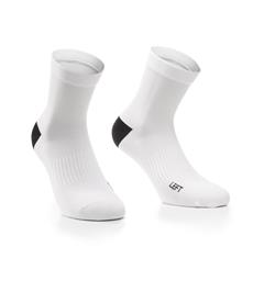Assos Unisex sokker Essence Low 2pck 2 pakk teknisk sykkelsokker Holy White