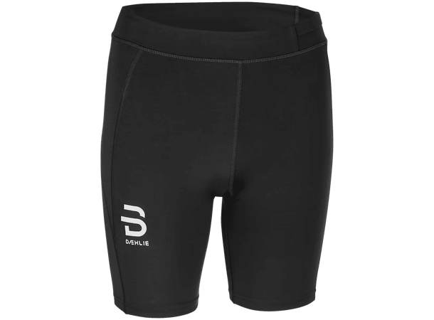 Dæhlie Athlete Tights 7.5 Dame  XS Kort tights med god støtte - Black 