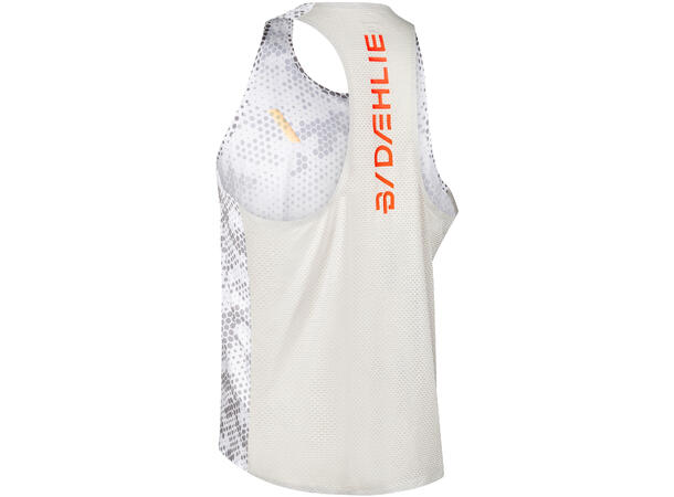 Dæhlie Elite Singlet Herre  M Super lett løpesinglet - Brilliant White 