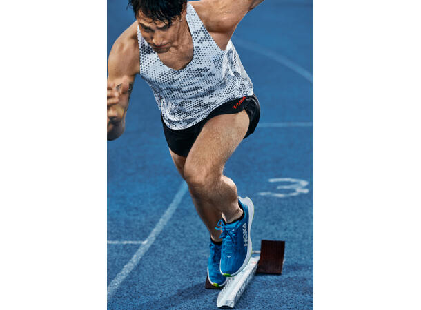 Dæhlie Elite Singlet Herre  M Super lett løpesinglet - Brilliant White 