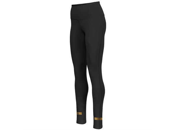 Johaug Tights Aerial Ullmix 2.0 S Varm treningstights med høyt liv Black 