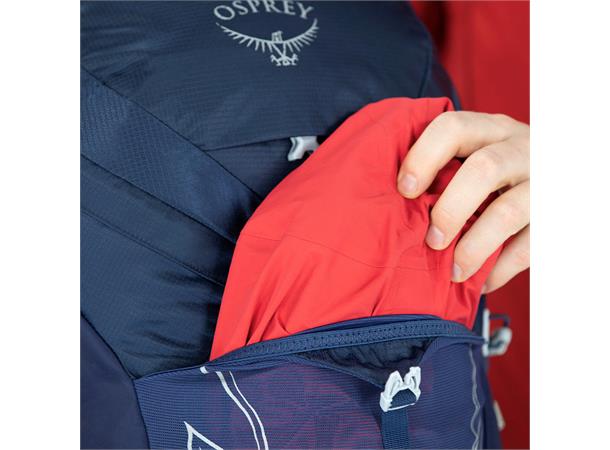 Osprey Talon 33 L/XL Ryggsekk Lett og anvendelig tursekk Cosmic Red 