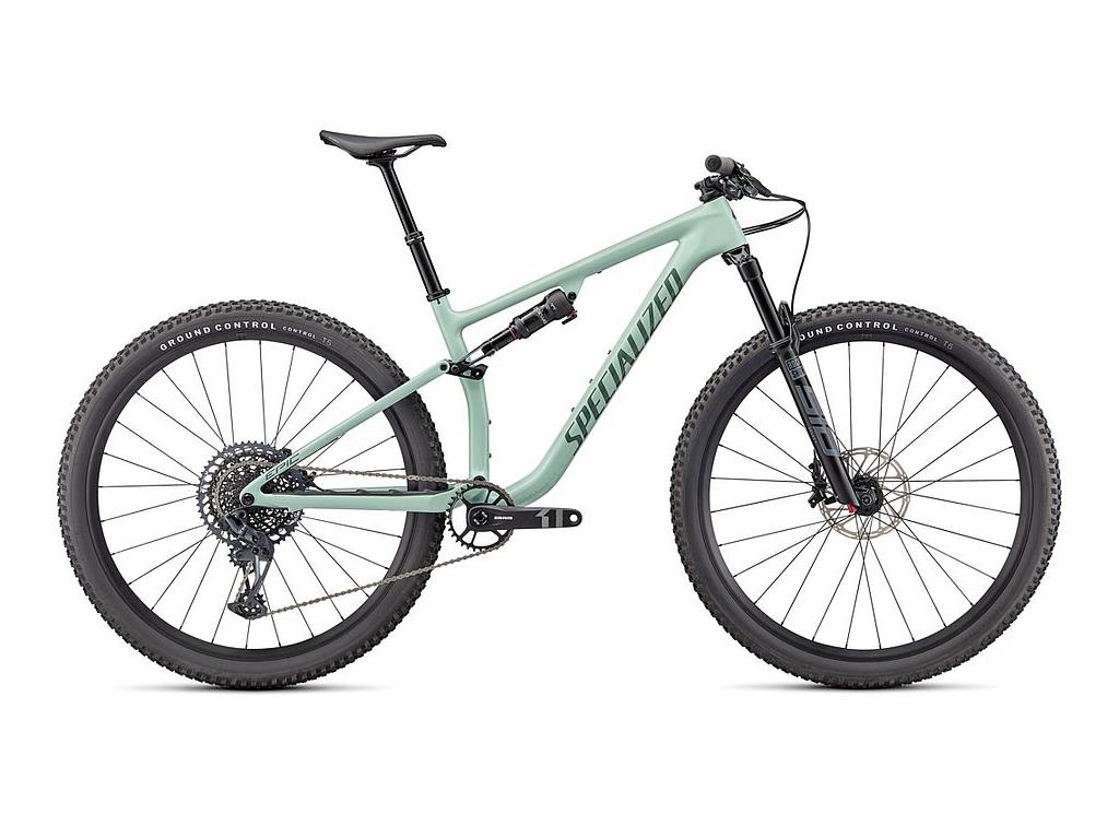 Specialized Epic Evo Comp M 2022-modell Gloss Wht Sage/Sage Green