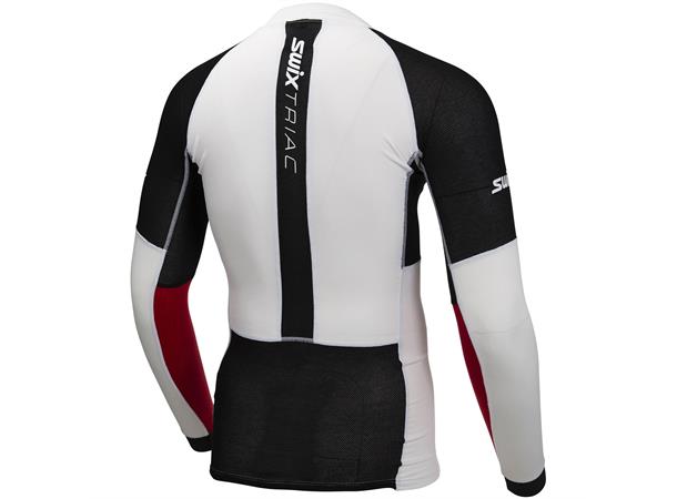 Swix Triac RaceX bodyw LS Herre S Nyhet! Hurtigtørkende trøye White