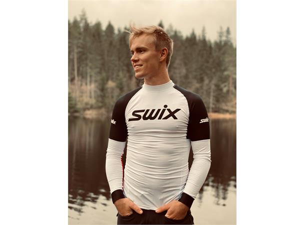 Swix Triac RaceX bodyw LS Herre S Nyhet! Hurtigtørkende trøye White