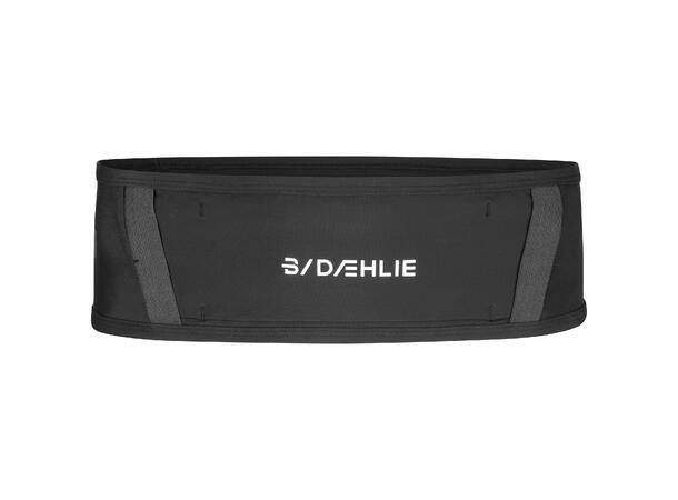 Dæhlie Run Belt S Elastisk løpebelte Obsidian