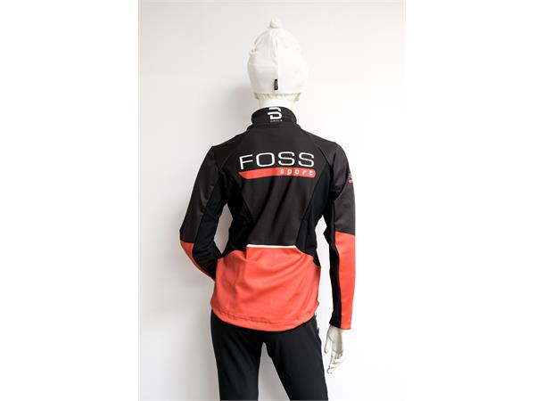 FOSS Sport Race Softshell Jakke Dame M Dæhlie skijakke med FOSS Sport logo