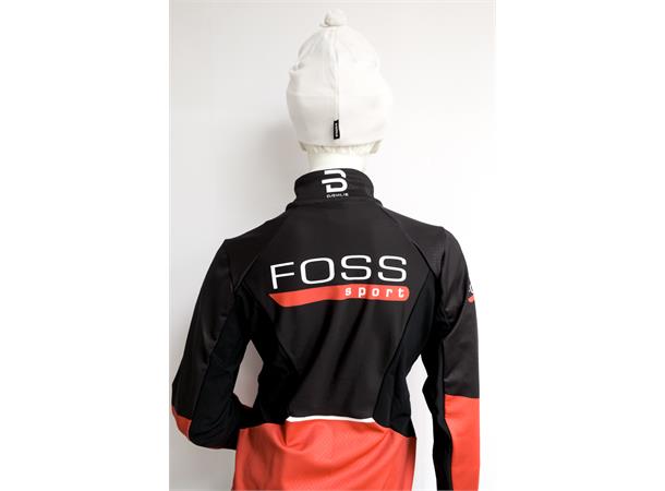 FOSS Sport Race Softshell Jakke Dame M Dæhlie skijakke med FOSS Sport logo