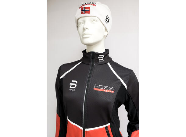 FOSS Sport Race Softshell Jakke Dame M Dæhlie skijakke med FOSS Sport logo 