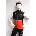 FOSS Sport Race Softshell Vest Herre S D&#230;hlie skivest med FOSS Sport logo