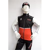 FOSS Sport Race Softshell Vest Herre S Dæhlie skivest med FOSS Sport logo